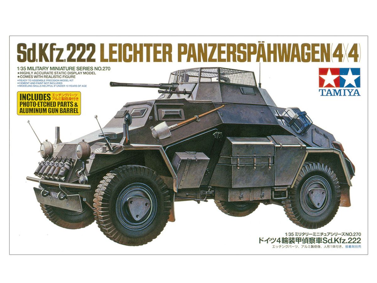 Tamiya - 1/35 German armored car Sd.Kfz.222
