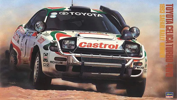 Hovedbilde Hasegawa - 1/24 Toyota Ceclica Turbo 4WD, 1993 Safari Rally winn