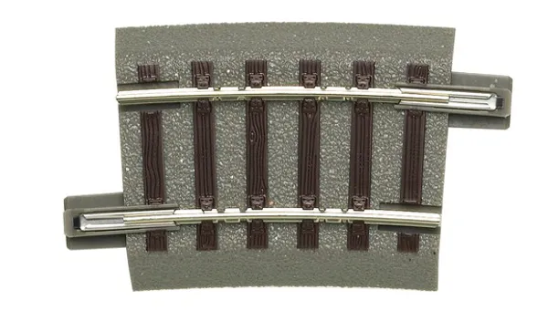 Hovedbilde Roco Geoline - Skinne buet, R2, 7,5°