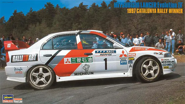 Hovedbilde Hasegawa - 1/24 Mitsubishi Lancer Evo IV, 1997 Catluniya Rally