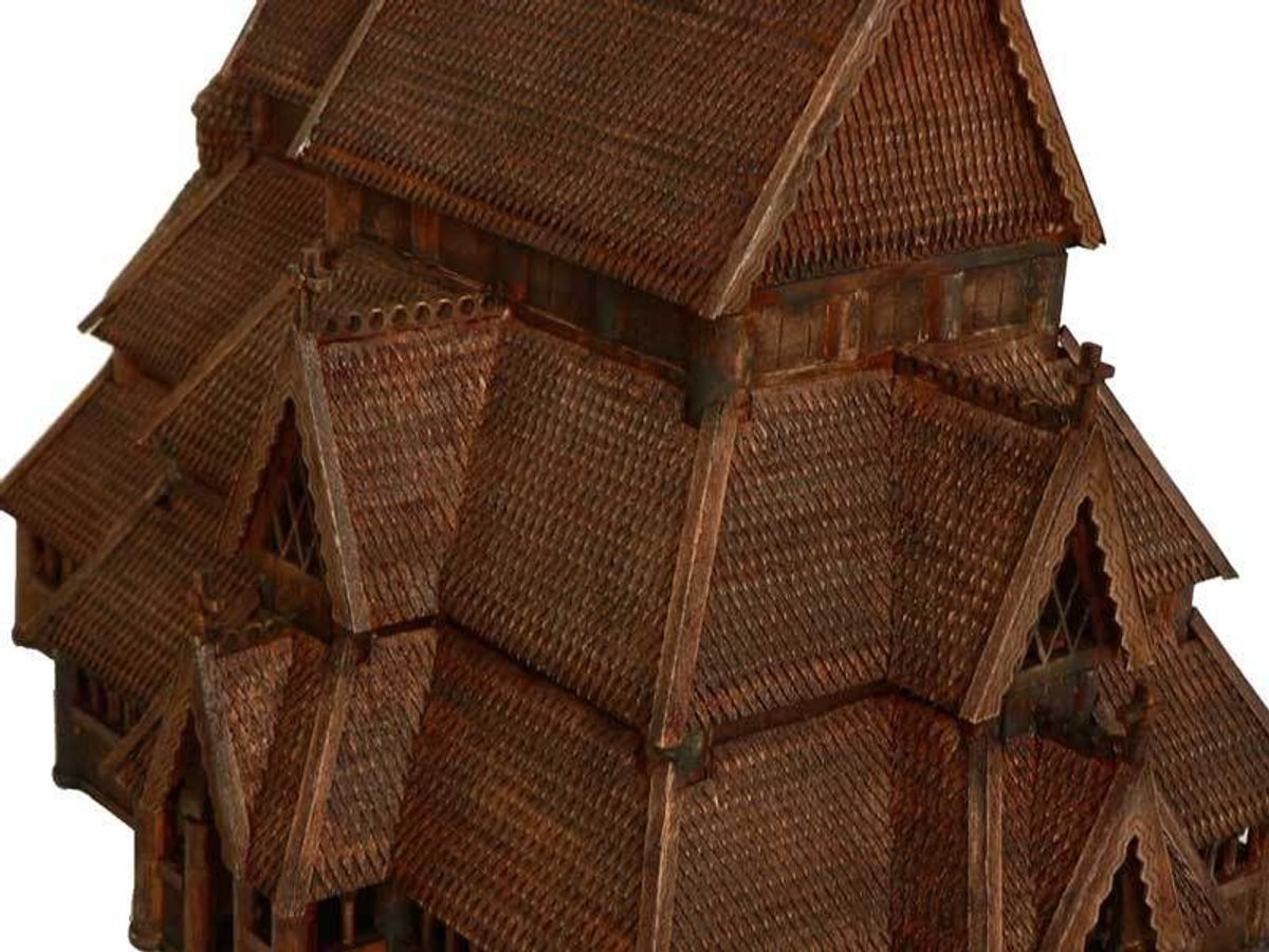 Gol stavkirke, trebyggesett