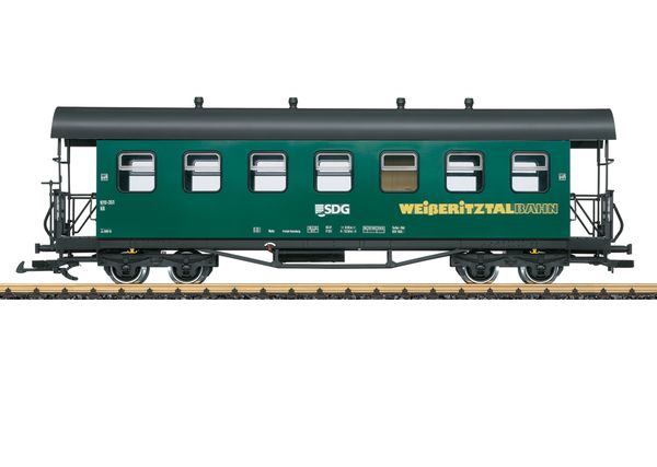 Hovedbilde LGB G-skala - SDG Passasjervogn, KB 970-351