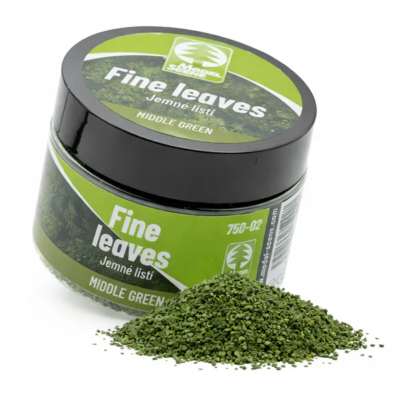 Hovedbilde Model Scene - Fine leaves, medium grønn