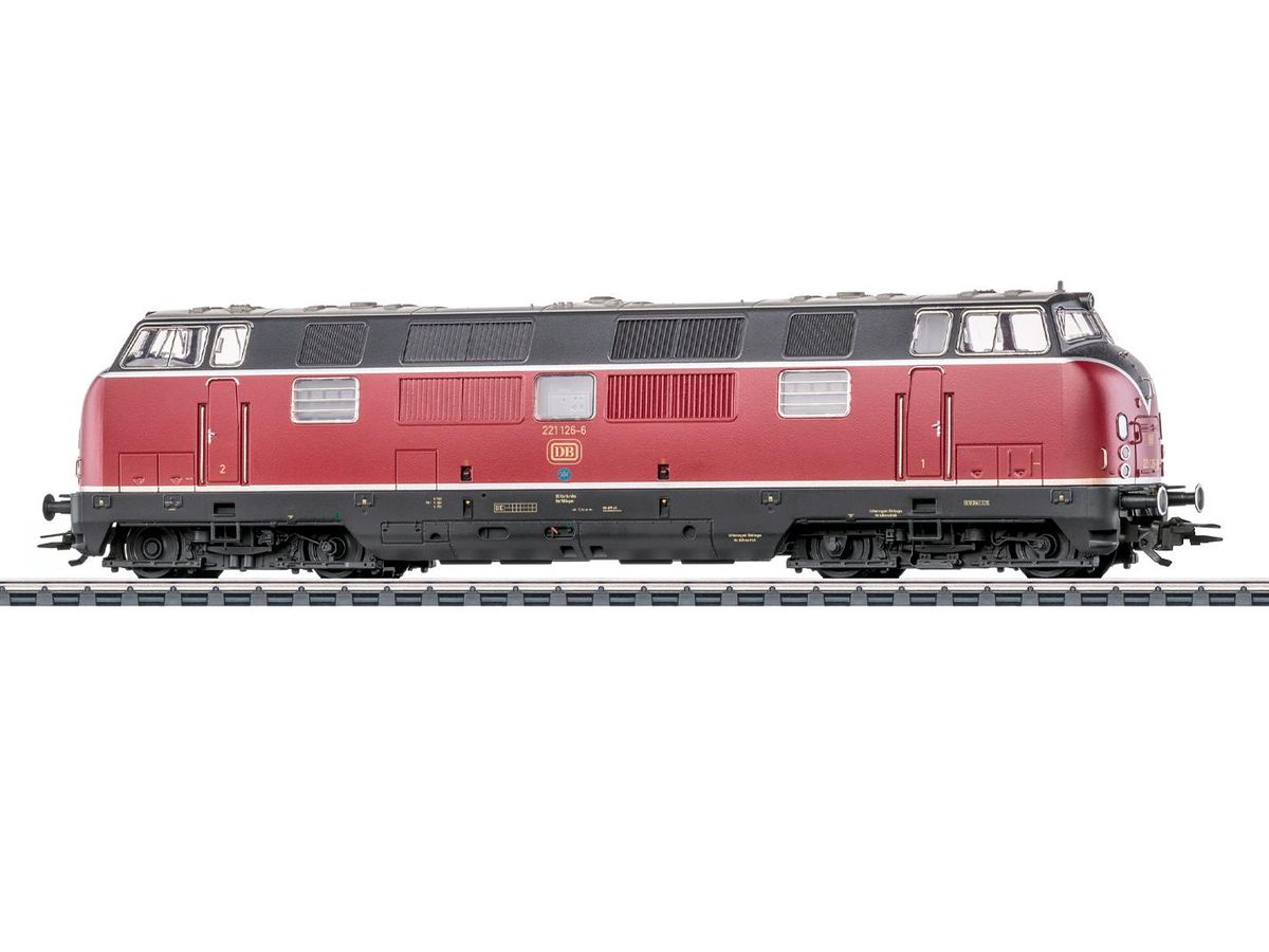 Märklin - DB Br 221 diesellok, digitalt med lyd