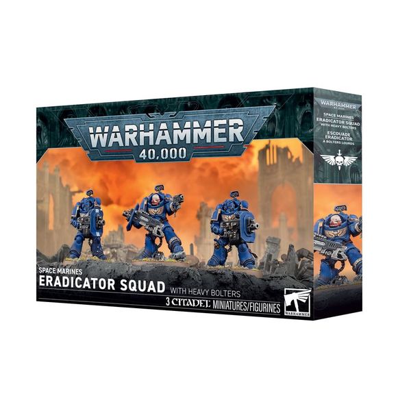 Hovedbilde Warhammer 40k - Space Marines: Eradicator Squad With Heavy Bolters