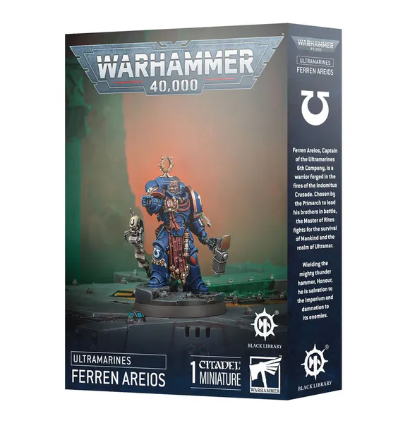 Hovedbilde Warhammer 40K, Ultramarines, Ferren Areios