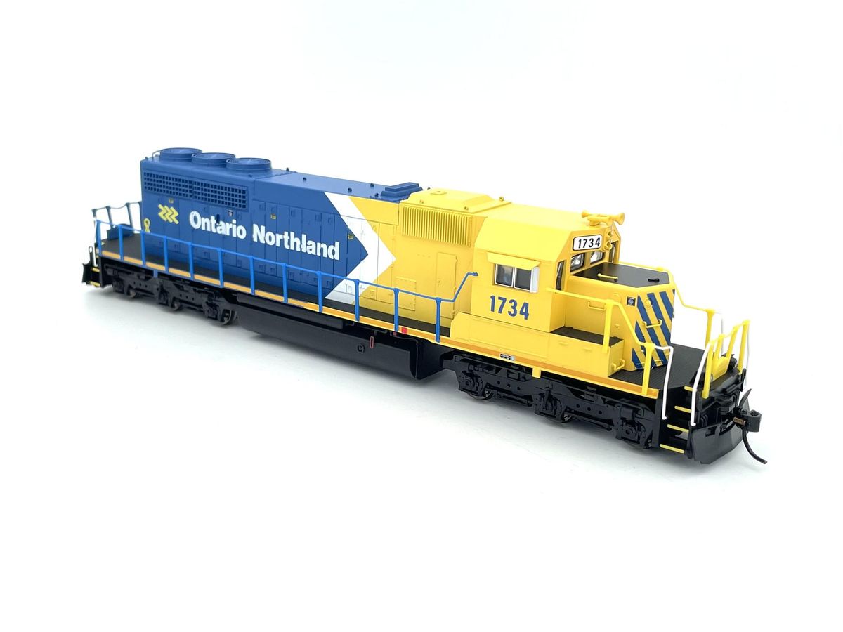Bruktkroken - Broadway SD40-2 ONT #1734, DCC digital m lyd