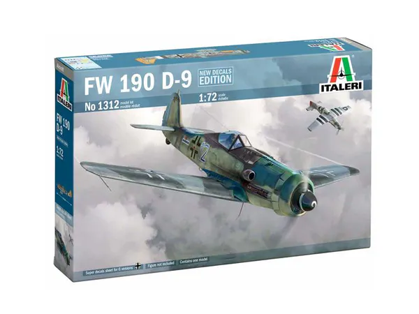 Hovedbilde Italeri - 1/72 FW190 D-9