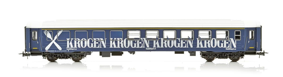 NMJ Topline - Snälltåget restaurantvogn R7 5633 KROGEN, Blå