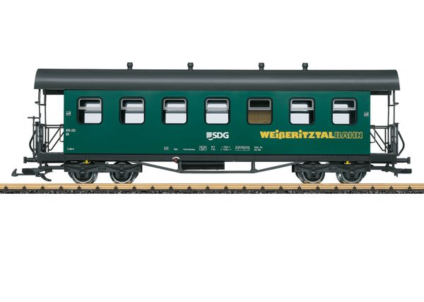 Hovedbilde LGB G-skala - SDG passasjervogn, KB 970-253