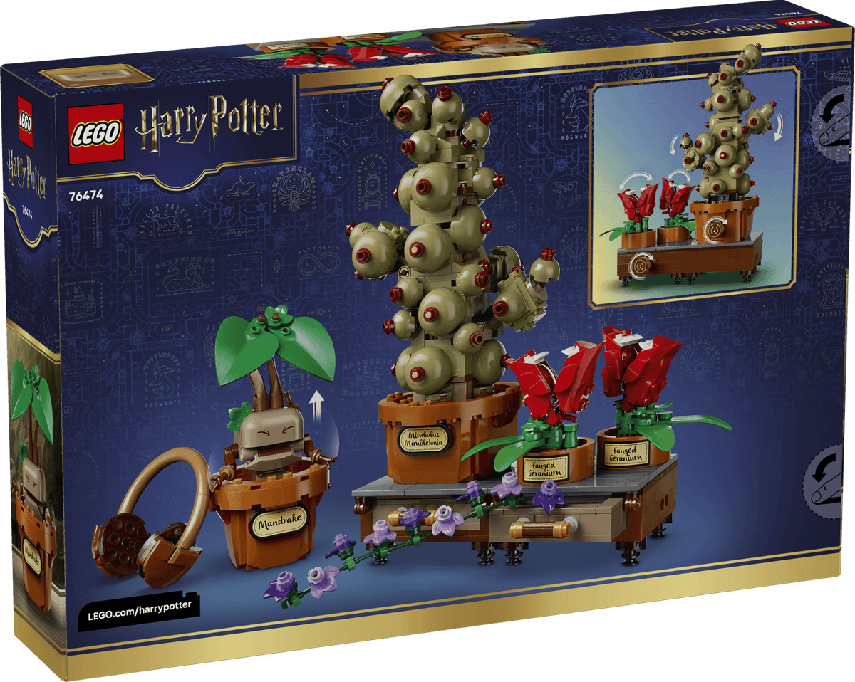 LEGO 76474 - Harry Potter™, Urtologiplanter på Galtvort