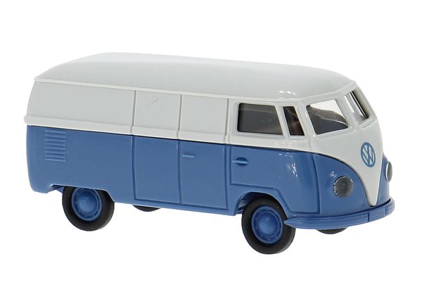Hovedbilde Brekina - VW T1a box van, blå/hvit