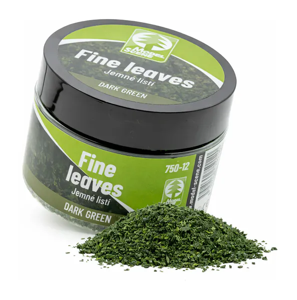 Hovedbilde Model Scene - Fine leaves, mørk grønn