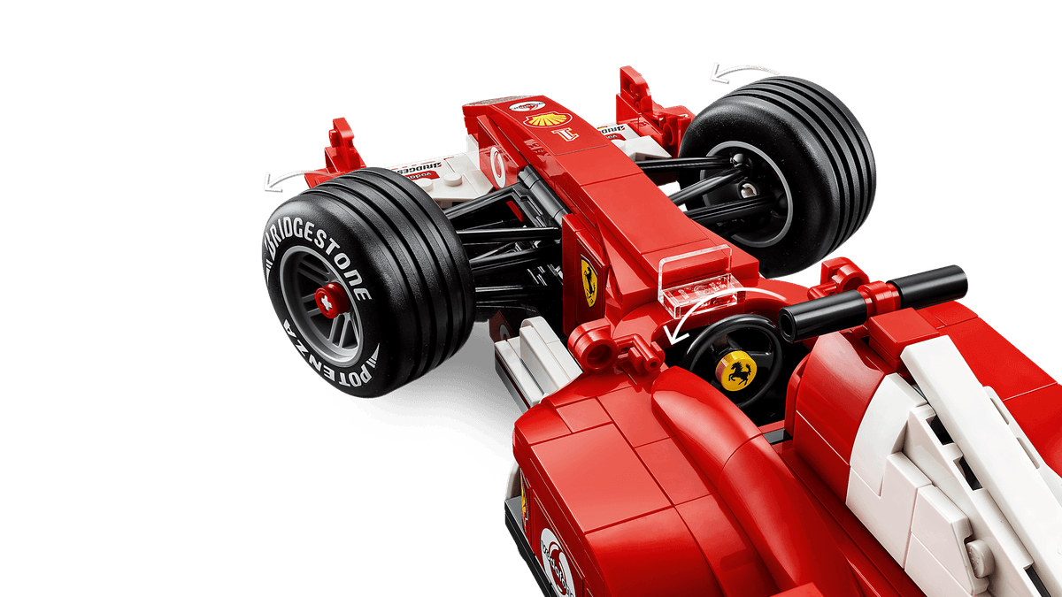LEGO 11375 - Icons, Ferrari F2004 og Michael Schumacher