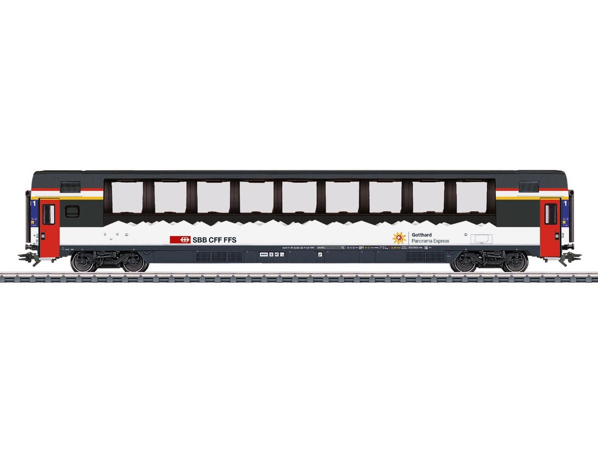 Märklin - SBB Apm EuroCity panoramavogn
