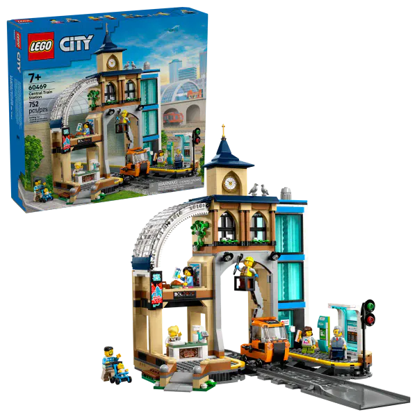 Hovedbilde LEGO 60469 - City, Sentralbanestasjon