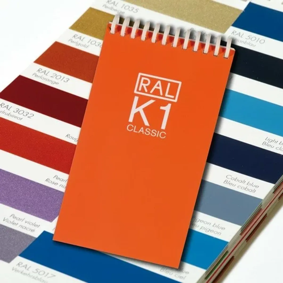 RAL K1 Classic, fargekart