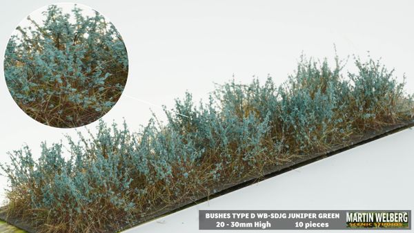 Hovedbilde Martin Welberg - Busker type D, Juniper Green