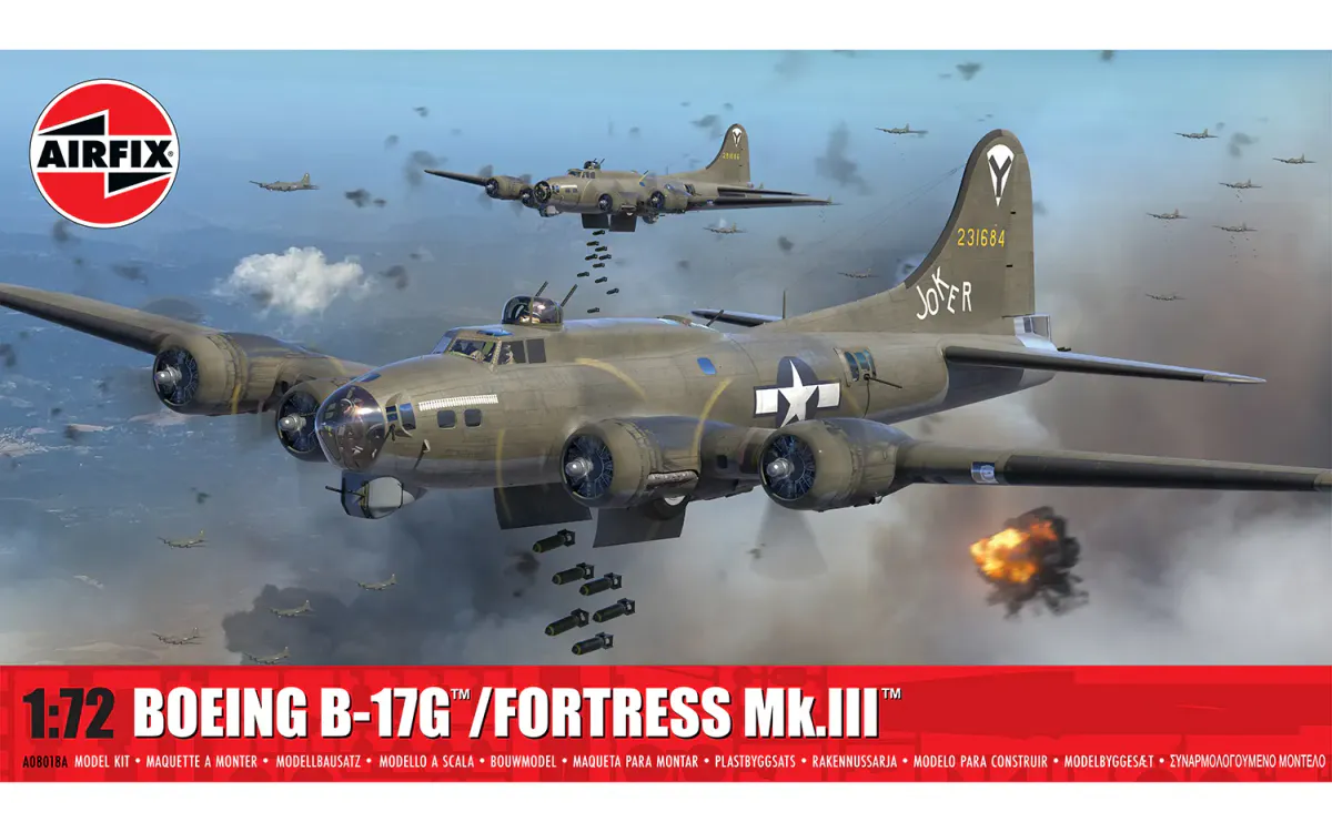 Airfix -  1/72 Boeing B-17G/Fortress Mk. III