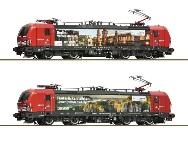 Hovedbilde Roco - Snälltåget ellok, DCC digital m lyd