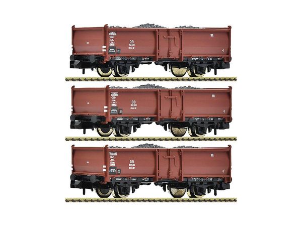 Hovedbilde Fleischmann N-skala - DB Omm52 kullvognsett