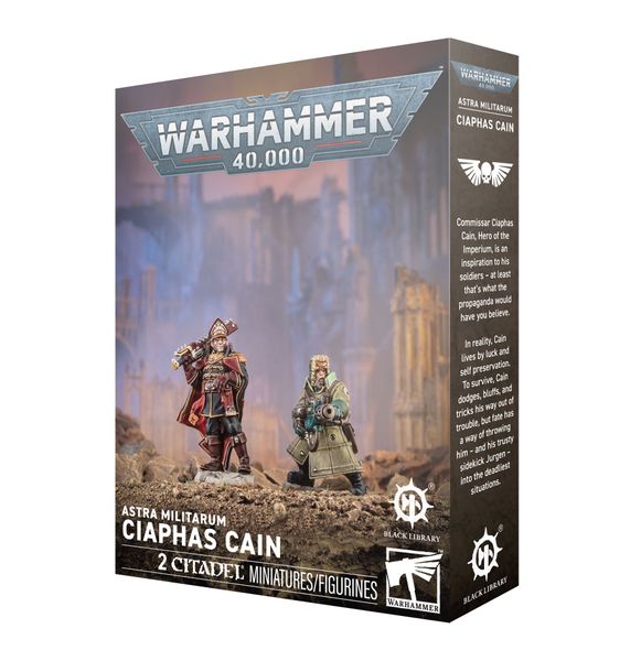 Hovedbilde Warhammer 40K, Astra Militarium Ciaphas Cain