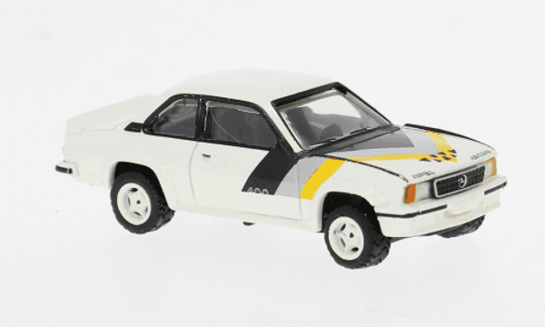 Hovedbilde Brekina - Opel Ascona B 400, gul/sølv