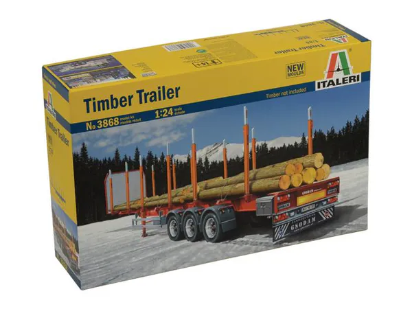 Hovedbilde Italeri - 1/24 Timber trailer