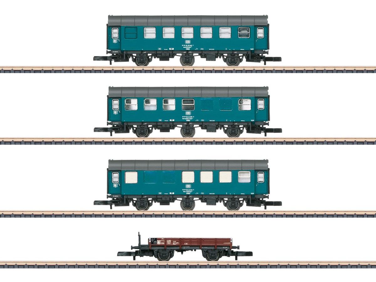Märklin Z-skala - DB vognsett, arbeidstog