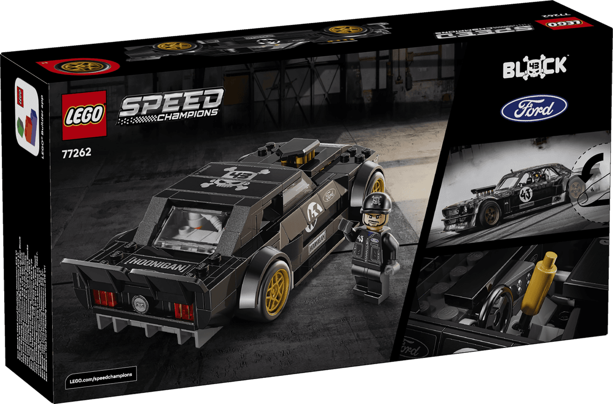 LEGO 77262 - Speed Champions, Ken Block '65 Ford Mustang Hoonicorn V1