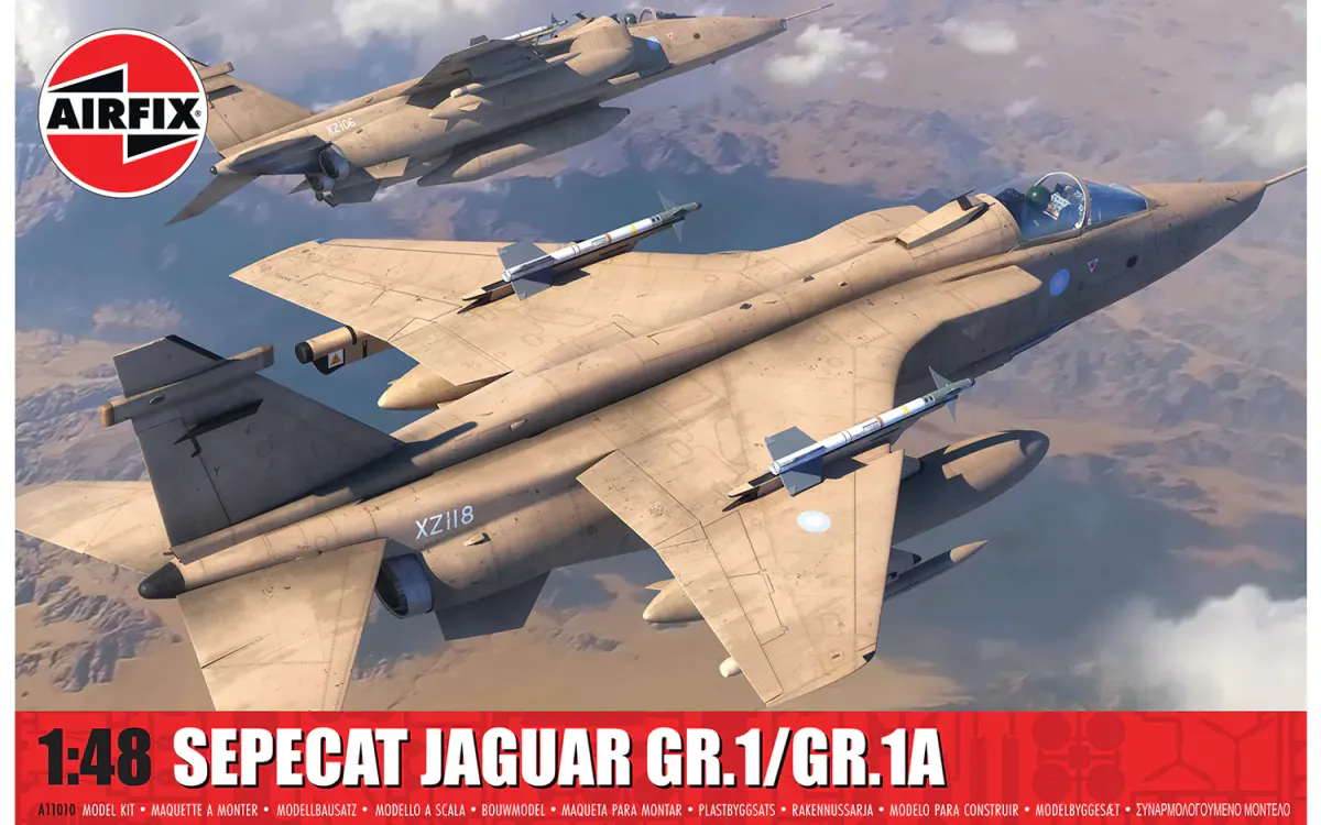 Airfix - 1/48 Sepecat Jaguar GR.1/GR.1a