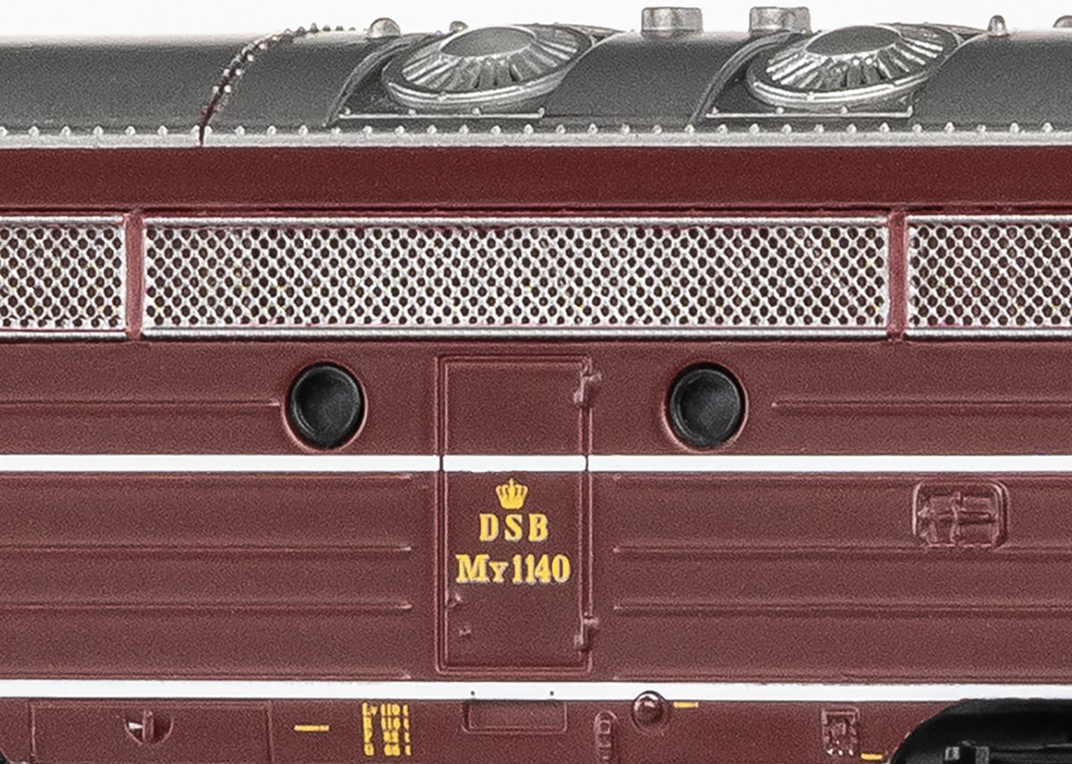 Minitrix N-skala - DSB MY 110 diesellok, digitalt med lyd