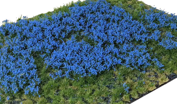 Hovedbilde Martin Welberg - Gresstuster, Layered Flowers Blue