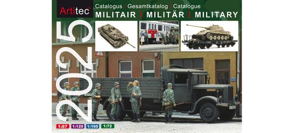 Hovedbilde Artitec - Katalog 2025, militærprodukter