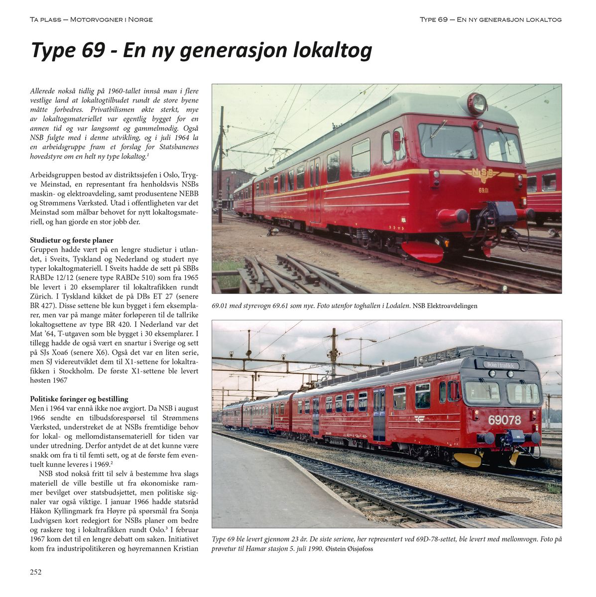 Bok, Ta plass – Motorvogner i Norge