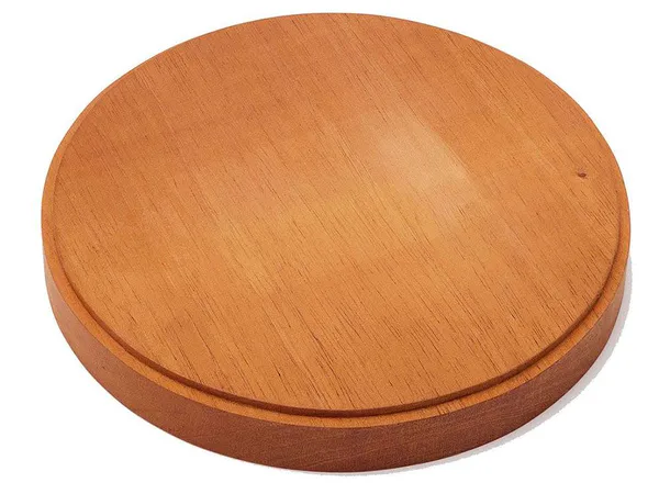 Hovedbilde Dioramabase i tre, rund, 15cm