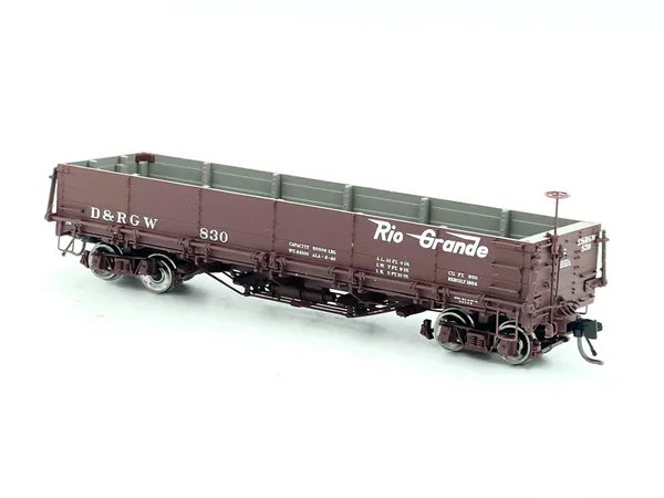Hovedbilde Blackstone Models - Drop Bottom Gondola D&RGW #830